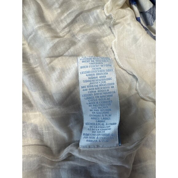 Boden Geometric Print Long Sleeve Ruched V-Neck Lined Sheath Dress Size 14R - Picture 7 of 8